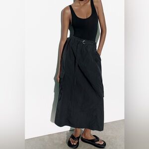 Zara cargo skirt size medium